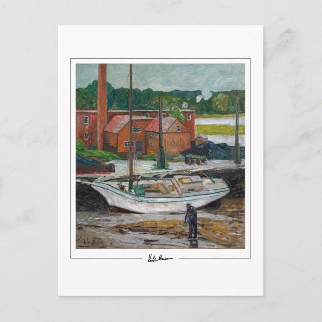 Childe Hassam #350 - Finkonstkort Vykort (Framsida)