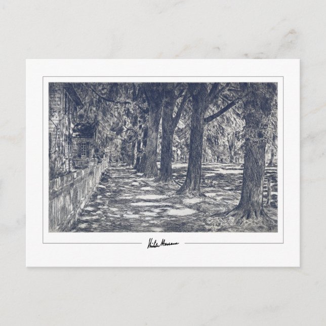 Childe Hassam #363-2 - vykort för konst (Framsida)