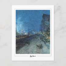 Childe Hassam #437-2 - vykort för konst