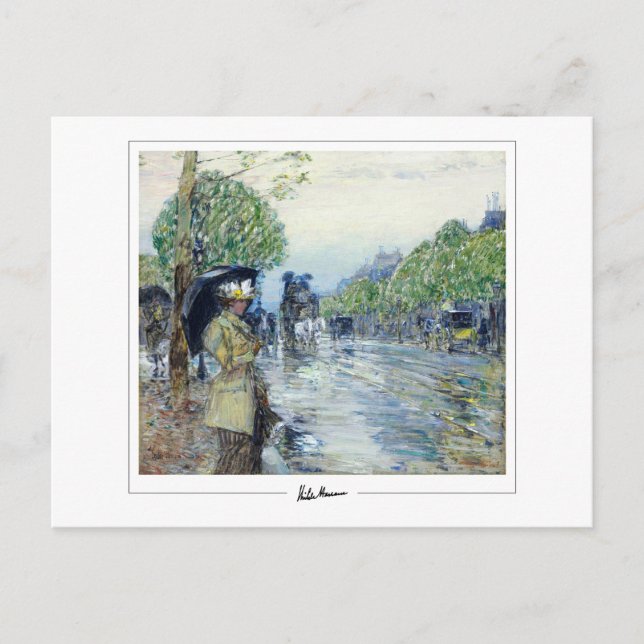 Childe Hassam #448-2 - Finkonstkort Vykort (Framsida)