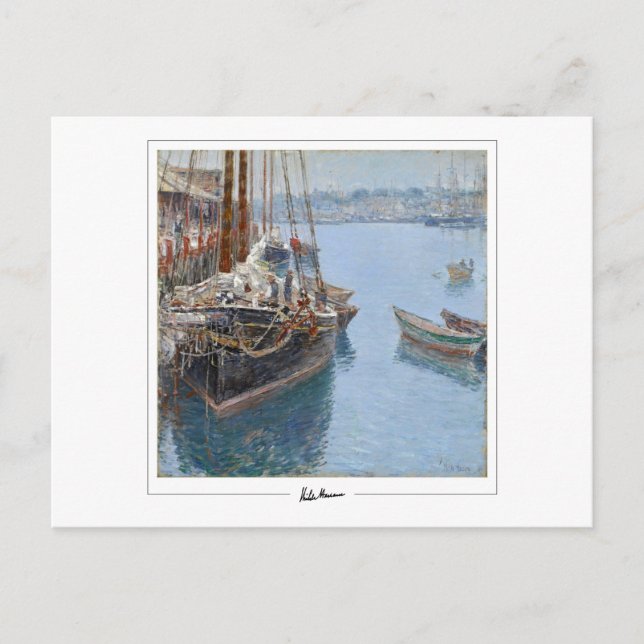 Childe Hassam #74-2 - Finkonstkort Vykort (Framsida)