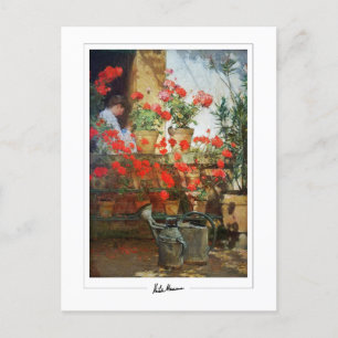 Childe Hassam #7 - vykort för konst