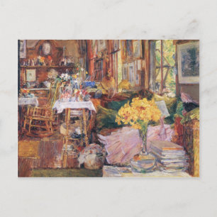 Childe Hassam - Blomrummet Vykort