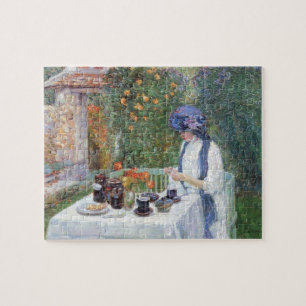 Childe Hassam - den Terre-Cuits Teauppsättningen Pussel