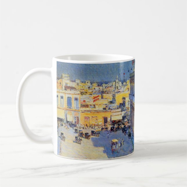 Childe Hassam - Havana Kuba Kaffemugg (Vänster)