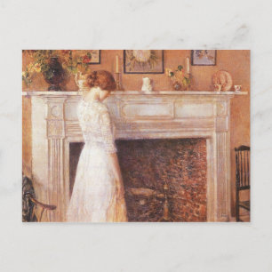 Childe Hassam - i det gamla huset Vykort