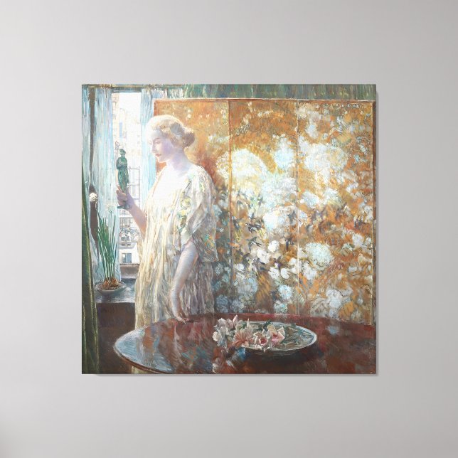 Childe Hassam konst Canvastryck (Framsida)