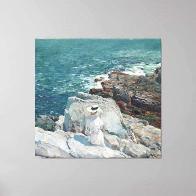 Childe Hassam konstverk Canvastryck (Framsida)
