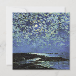 Childe Hassam - Moonlight, Isle of Shoals Julkort