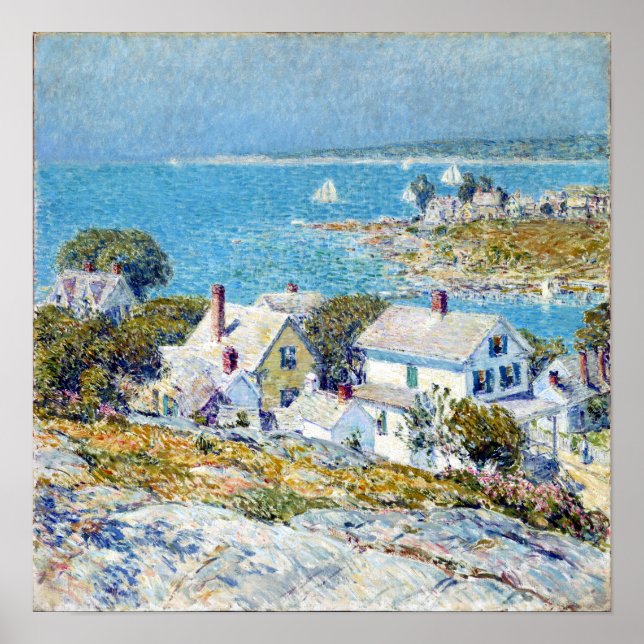Childe Hassam New England Headlands Poster (Framsidan)