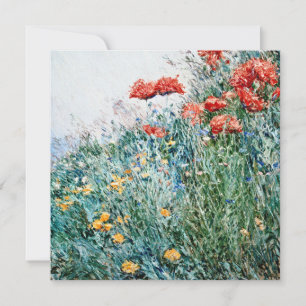 Childe Hassam - Poppies, Appledore Julkort