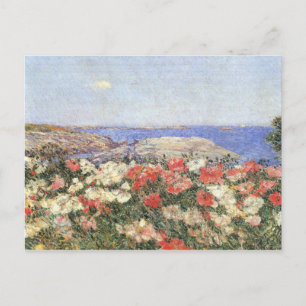 Childe Hassam - Poppies on the Islof Shoals Vykort
