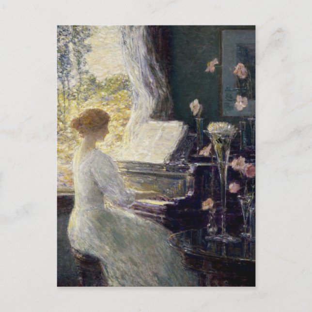 Childe Hassam - Sonata Vykort (Framsida)