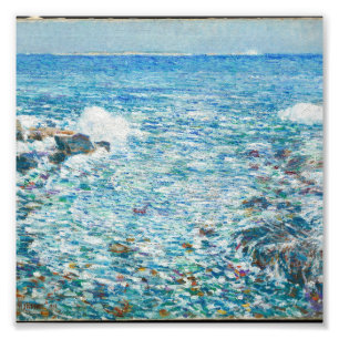 Childe Hassam - Surfa, skovöar Fototryck