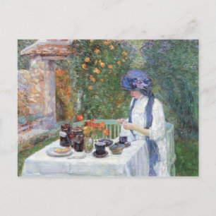 Childe Hassam - Terre-Cuits Tea Set Vykort