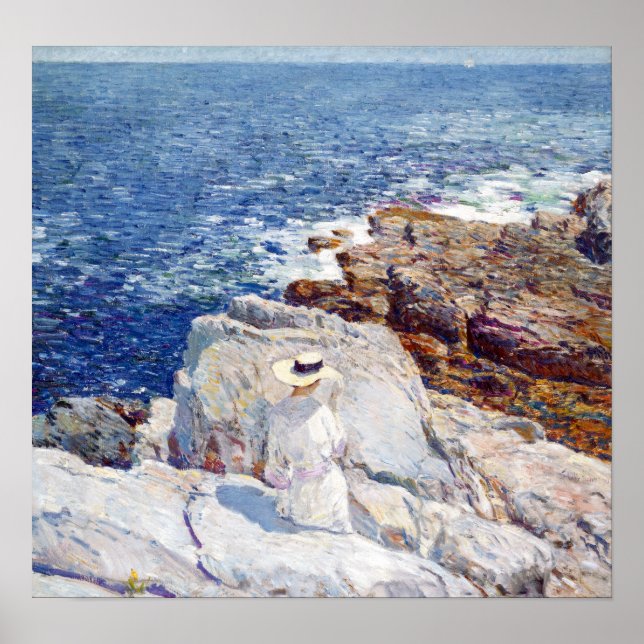 Childe Hassam The South Ledges, Appledore Poster (Framsidan)