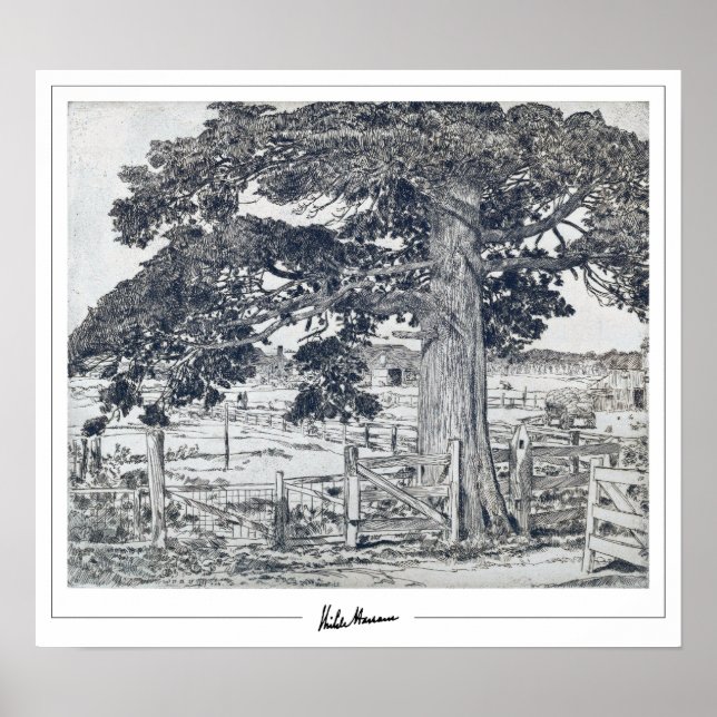 Childe Hassam Zedign Art Poster #220-2 (Framsidan)