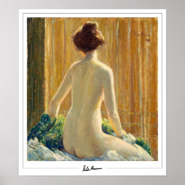 Childe Hassam Zedign Art Poster #334-2 (Framsidan)