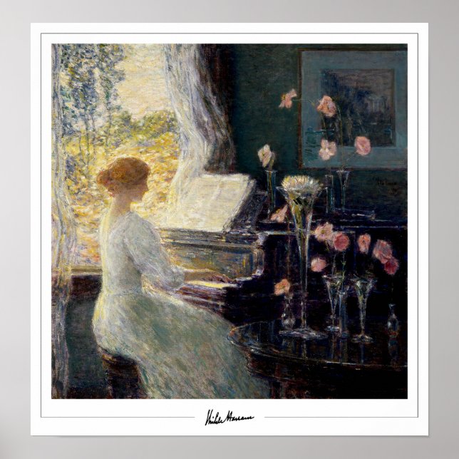 Childe Hassam Zedign Art Poster #4-2 (Framsidan)