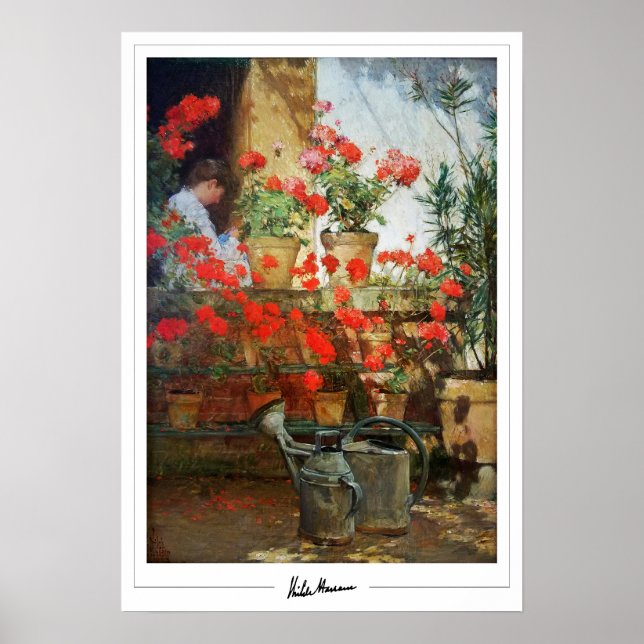 Childe Hassam Zedign Art Poster #7 (Framsidan)