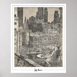 Childe Hassam Zedign Art Poster nr 174-2