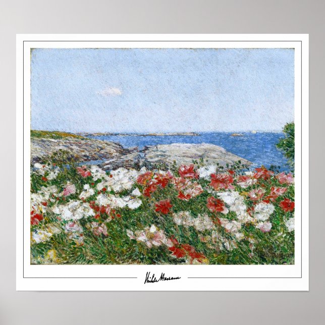 Childe Hassam Zedign Art Poster nr 193-2 (Framsidan)
