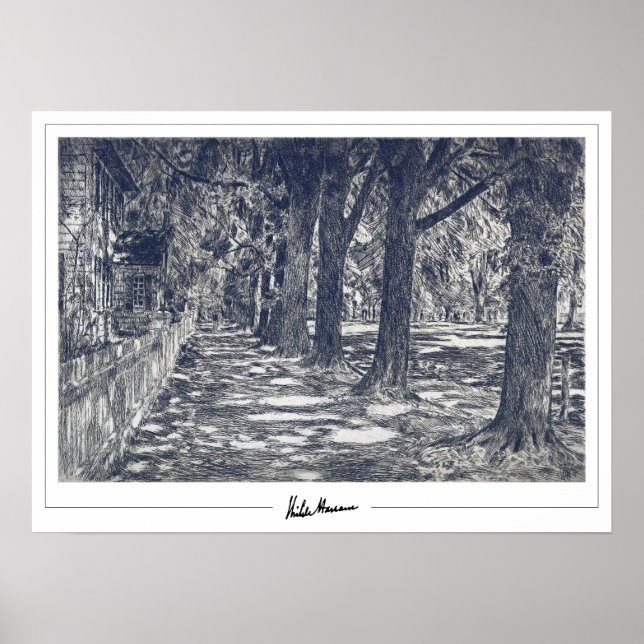 Childe Hassam Zedign Art Poster nr 363-2 (Framsidan)