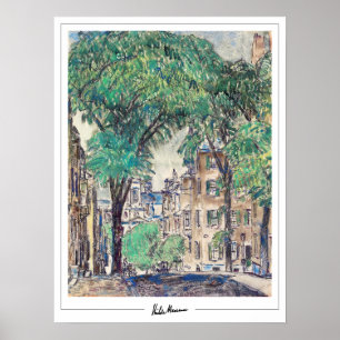 Childe Hassam Zedign Art Poster nr 375