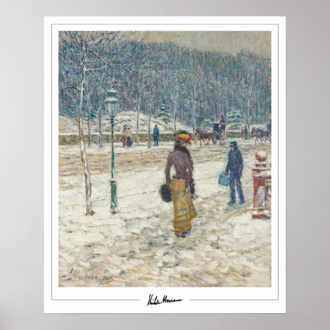 Childe Hassam Zedign konstaffisch #10 Poster (Framsidan)