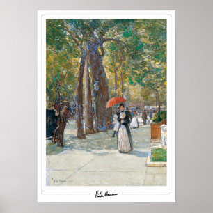 Childe Hassam Zedign konstaffisch #241-2 Poster
