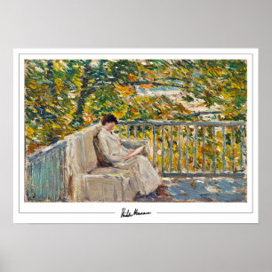 Childe Hassam Zedign konstaffisch #255-2 Poster