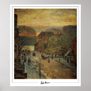 Childe Hassam Zedign konstaffisch #276-2 Poster