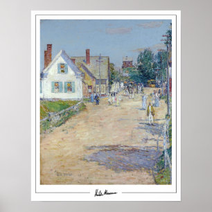 Childe Hassam Zedign konstaffisch #36 Poster
