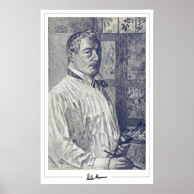 Childe Hassam Zedign konstaffisch #408-2 Poster (Framsidan)