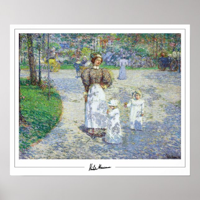 Childe Hassam Zedign konstaffisch #448 Poster (Framsidan)