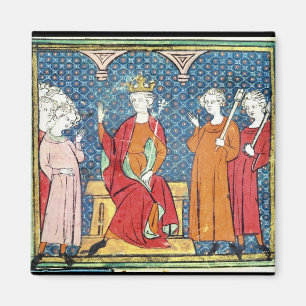 Childeric II, Merovingian kung av Austrasia Magnet