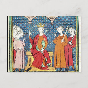 Childeric II , Merovingian Kung i Australien Vykort