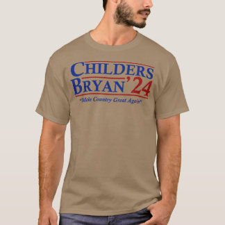 Childers Bryan 2024 Val Gör Land till Underbar Ag T Shirt