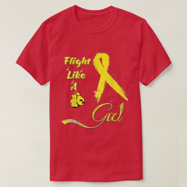 Childhood cancer tshirt, Childhood cancer tshirt f T Shirt (Design framsida)