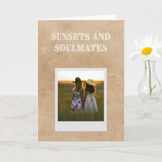 Childhood friends, Sisters, Soulmates Card Kort