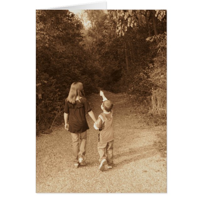 CHILDHOOD OSKULD HÄLSNINGSKORT (Framsidan)