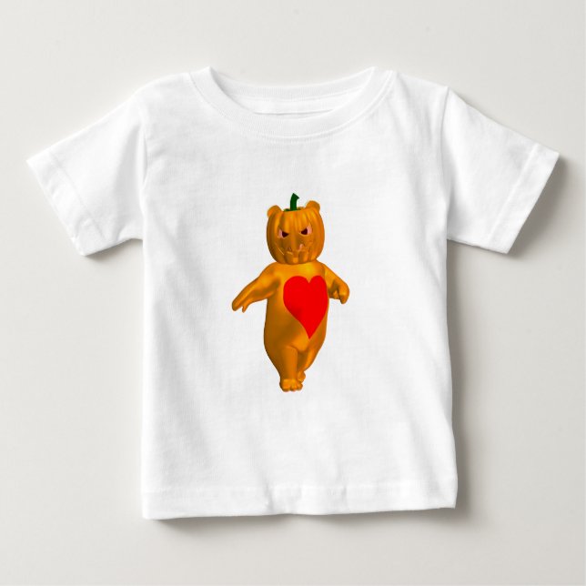 Childisk Halloween-Nalle T Shirt (Framsida)