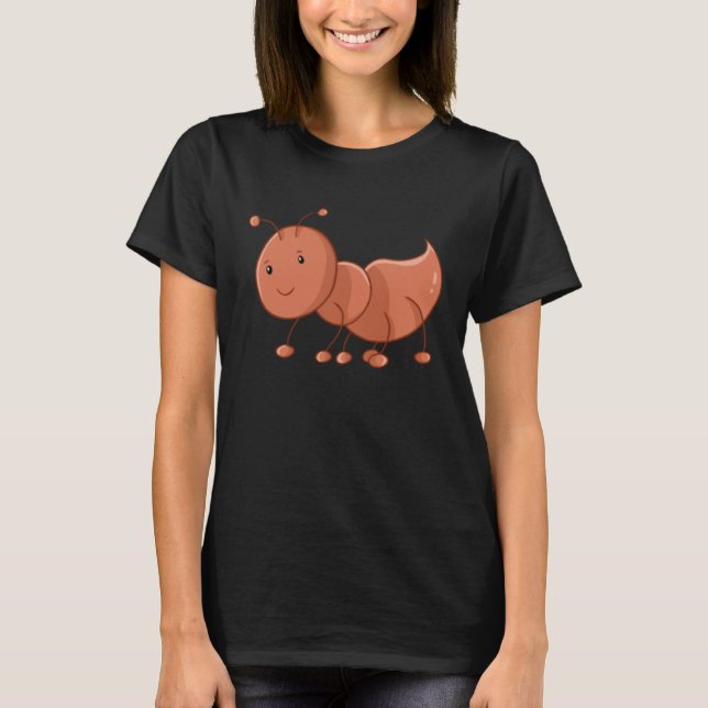 Children s Creepy Crawly Ant T Shirt (Framsida)