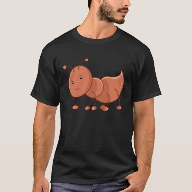 Children s Creepy Crawly Ant T Shirt (Framsida)