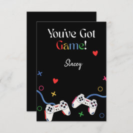Children Valentine Video Gamer