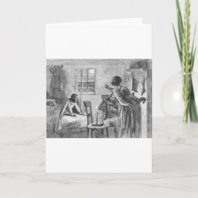 Children Wide Awake on Christmas Eve Helgkort (Framsida)