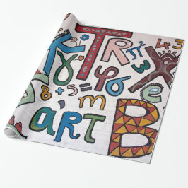 Childrens Alphabet Presentpapper