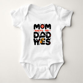 Children's bodysuit with a funny inscription t shirt