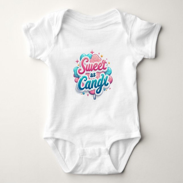 Children's bodysuit with a funny inscription t shirt (Framsida)