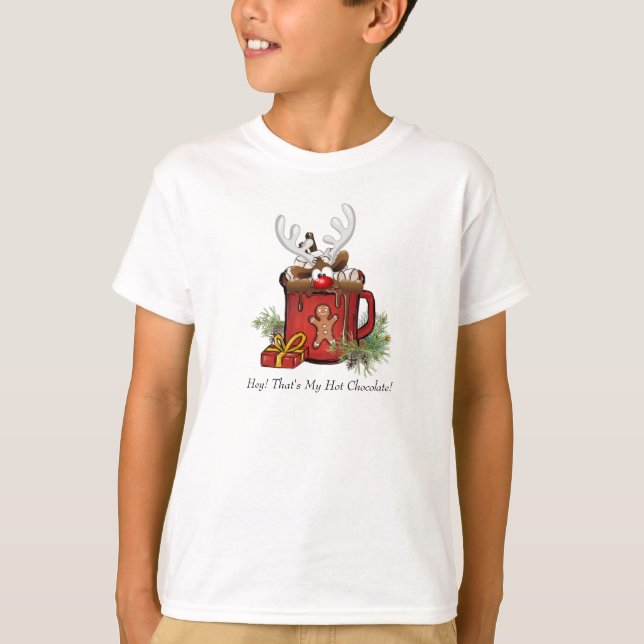 Children's Christmas T-Shirt (Framsida)